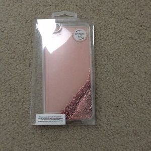 Pink glitter, iPhone case